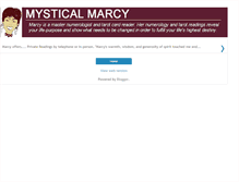 Tablet Screenshot of mysticalmarcy.blogspot.com