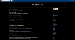 Desktop Screenshot of mytechtip.blogspot.com