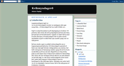 Desktop Screenshot of kvikmyndaryni.blogspot.com