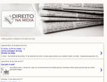 Tablet Screenshot of direitonamidia.blogspot.com