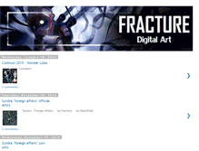 Tablet Screenshot of fracture-digitalart.blogspot.com