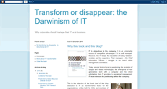 Desktop Screenshot of itdarwinism.blogspot.com