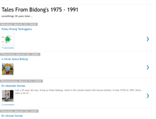Tablet Screenshot of bidongmemory.blogspot.com