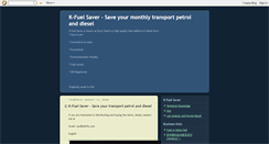 Desktop Screenshot of k-fuel.blogspot.com