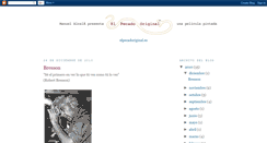 Desktop Screenshot of elpecadoriginal.blogspot.com