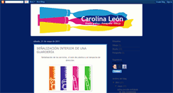 Desktop Screenshot of carolinaleonjimenez.blogspot.com