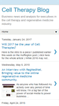 Mobile Screenshot of celltherapyblog.blogspot.com