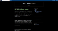 Desktop Screenshot of jessearmstrong.blogspot.com