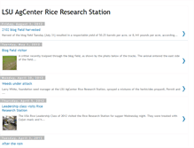 Tablet Screenshot of lsuagcenterrice.blogspot.com