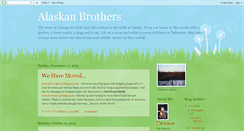 Desktop Screenshot of alaskanbrothers.blogspot.com