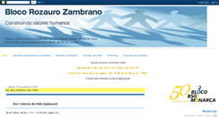 Desktop Screenshot of blocorozaurozambrano.blogspot.com