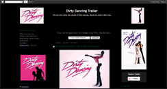 Desktop Screenshot of dirty-dancing-movie-trailer.blogspot.com