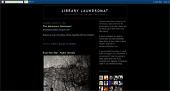 Desktop Screenshot of librarylaundromat.blogspot.com