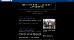 Desktop Screenshot of gingerruns.blogspot.com