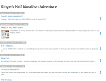 Tablet Screenshot of gingerruns.blogspot.com