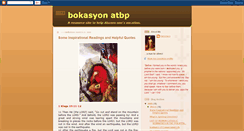 Desktop Screenshot of bokasyonatbp.blogspot.com