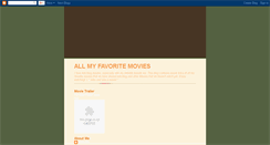 Desktop Screenshot of allmyfavoritemovies.blogspot.com