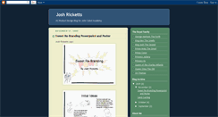 Desktop Screenshot of joshricketts.blogspot.com