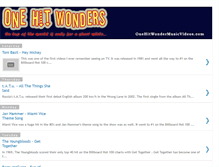 Tablet Screenshot of one-hitwonders.blogspot.com