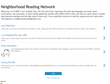 Tablet Screenshot of neighborhoodreadingnetwork.blogspot.com