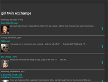 Tablet Screenshot of girltwinexchange.blogspot.com