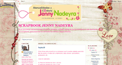 Desktop Screenshot of manualidadesycosturajennynadeyra.blogspot.com