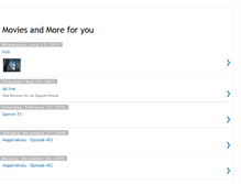 Tablet Screenshot of moviesandmore4u.blogspot.com
