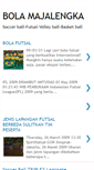 Mobile Screenshot of bolamajalengka.blogspot.com