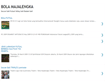 Tablet Screenshot of bolamajalengka.blogspot.com