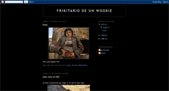 Desktop Screenshot of frikitariowookie.blogspot.com