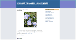 Desktop Screenshot of hierbasyplantasmedicinales.blogspot.com