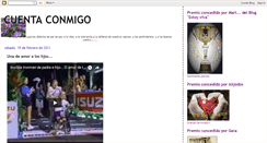 Desktop Screenshot of cuentaconmigo-rosa.blogspot.com