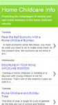 Mobile Screenshot of homechildcareinfo.blogspot.com