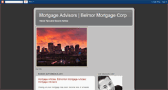 Desktop Screenshot of edmontonmortgageadvisors.blogspot.com