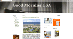 Desktop Screenshot of goodmorning-usa.blogspot.com