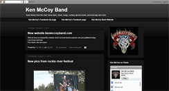 Desktop Screenshot of kenmccoyband.blogspot.com