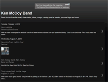 Tablet Screenshot of kenmccoyband.blogspot.com