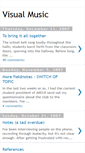 Mobile Screenshot of amojivisualmusic.blogspot.com