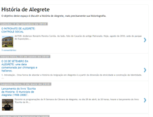 Tablet Screenshot of historiadealegrete.blogspot.com