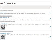 Tablet Screenshot of oursunshineangel.blogspot.com