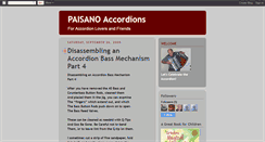 Desktop Screenshot of paisanoaccordions.blogspot.com