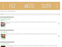 Tablet Screenshot of fibrestofelt.blogspot.com