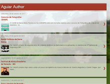 Tablet Screenshot of aguiarauthor.blogspot.com