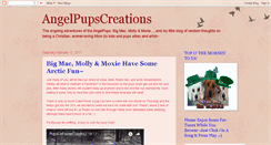 Desktop Screenshot of angelpupscreations.blogspot.com