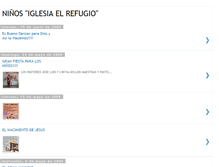 Tablet Screenshot of cristianitoselrefugio.blogspot.com