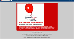 Desktop Screenshot of breatheasycanterbury.blogspot.com