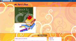 Desktop Screenshot of msferrisclass.blogspot.com