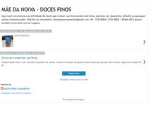 Tablet Screenshot of docesparacasamento.blogspot.com
