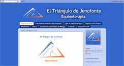 Desktop Screenshot of eltriangulodejenofonte.blogspot.com