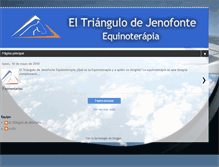 Tablet Screenshot of eltriangulodejenofonte.blogspot.com